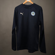 Wigan Athletic Puma football Training Top – Navy Blue – Football Long Sleeve