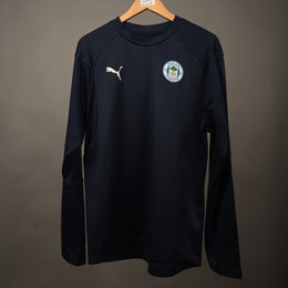 Wigan Athletic Puma football Training Top – Navy Blue – Football Long Sleeve