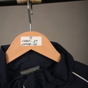 Vintage 2006-07 Burnley FC Erreà football Rain Jacket | Cooke Sponsor | 125th Anniversary Patch | Navy