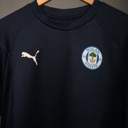 Wigan Athletic Puma football Training Top – Navy Blue – Football Long Sleeve