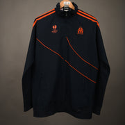 Adidas Olympique de Marseille OM UEFA Europa League Track Jacket Navy Orange