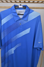 Nike blue polo t-shirt