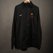 Official Nike Scarborough Athletic FC Black Hooded football Jacket