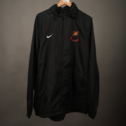Official Nike Scarborough Athletic FC Black Hooded football Jacket