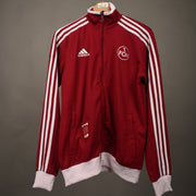 Adidas FC Nürnberg FCN Track Jacket Burgundy Maroon Full Zip Football Mens